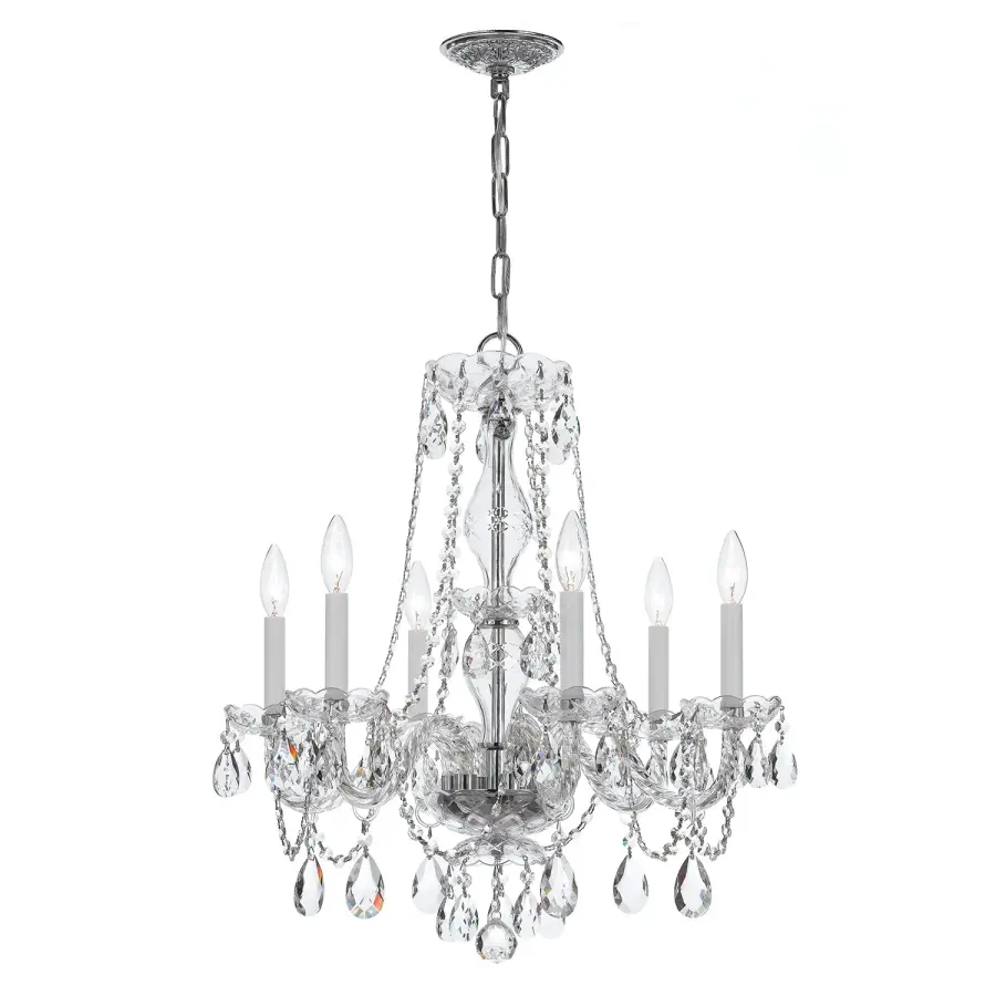 Traditional Crystal 23" Chandelier - Image 2