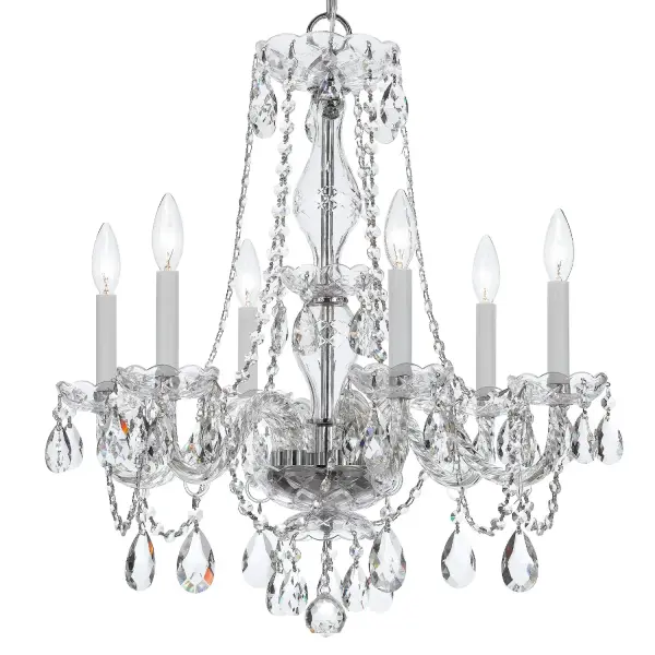 Traditional Crystal 23" Chandelier - Image 3