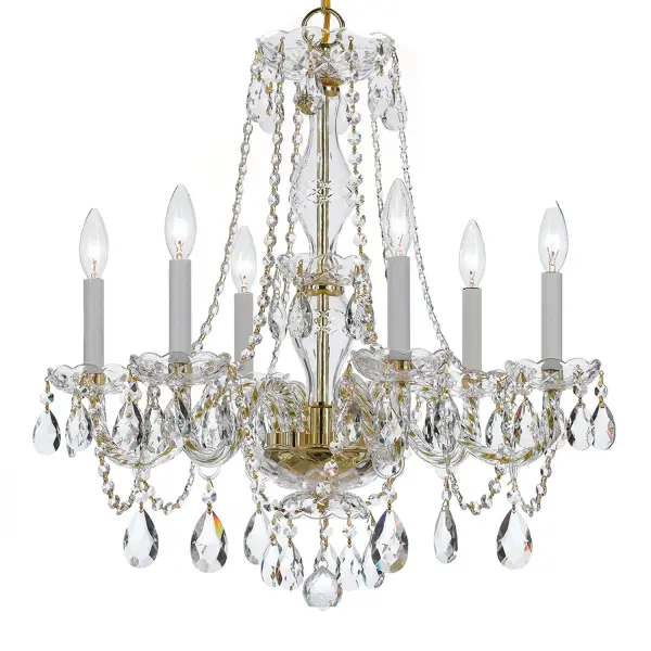 Traditional Crystal 23" Chandelier - Image 9
