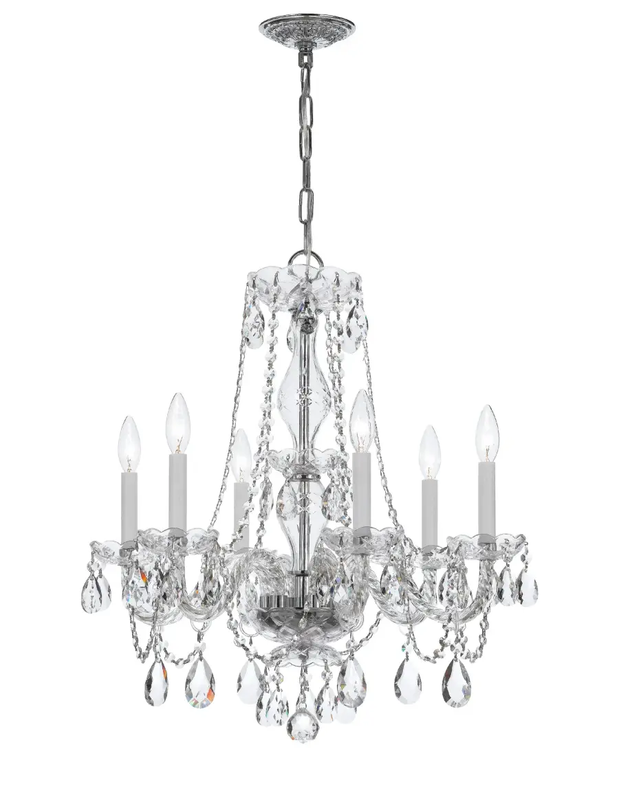 Traditional Crystal 23" Chandelier - Image 1