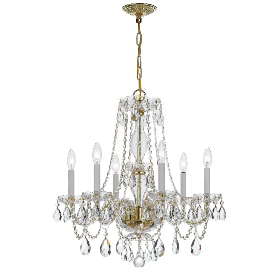 Traditional Crystal 23" Chandelier - Image 13