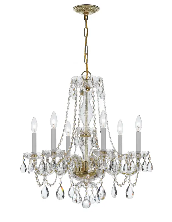Traditional Crystal 23" Chandelier - Image 17