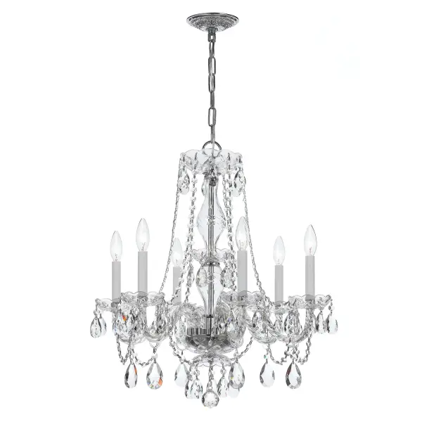Traditional Crystal 23" Chandelier - Image 7