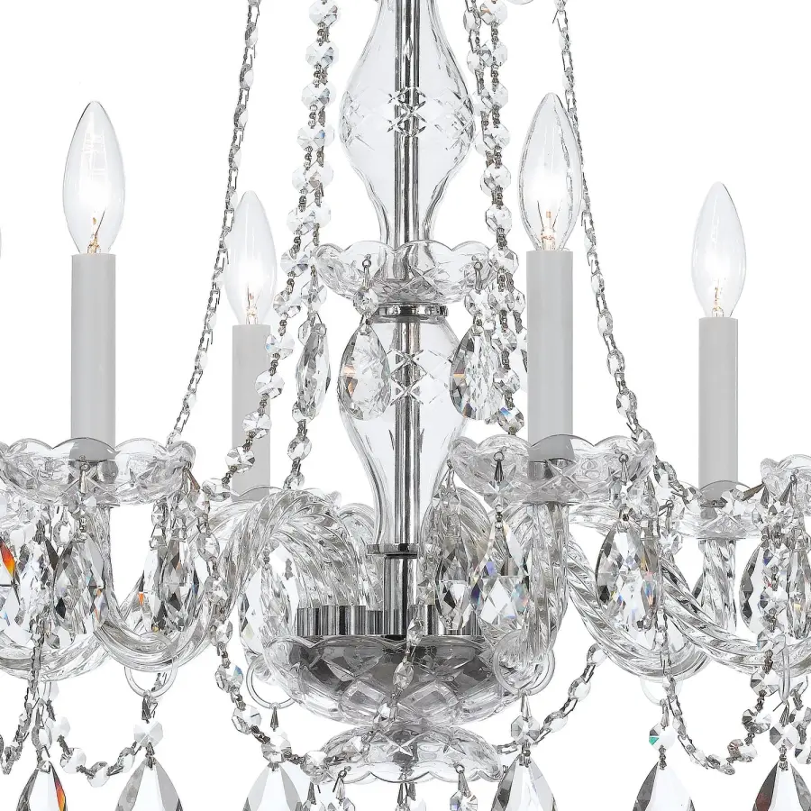 Traditional Crystal 23" Chandelier - Image 9
