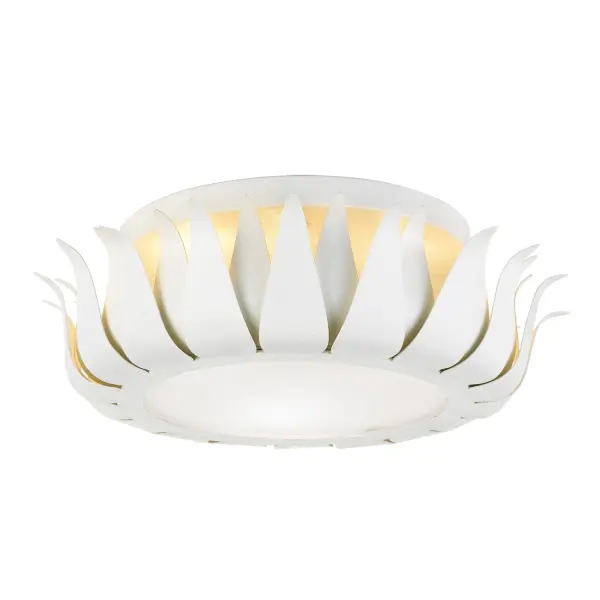 Broche 16" Flush Mount in Antique Gold - Image 5