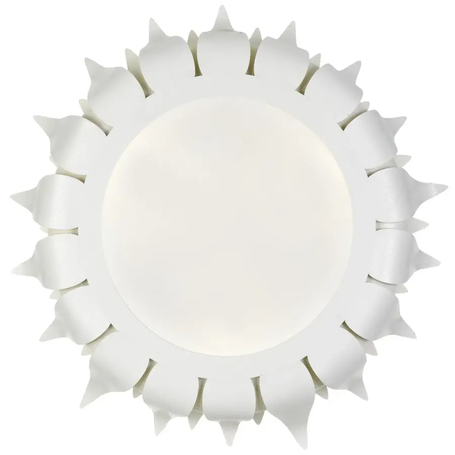 Broche 16" Flush Mount in Antique Gold - Image 6