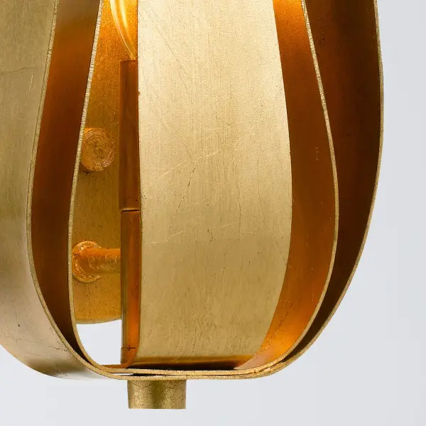Broche 8" Antique Gold Sconce - Image 4