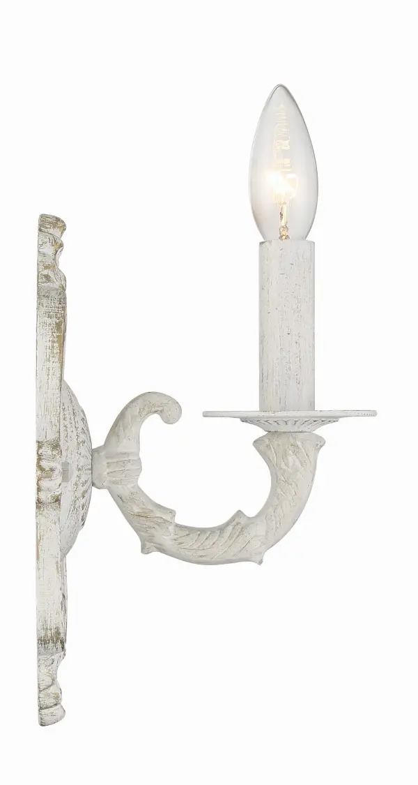 Paris Market 5" Sconce in Antique White - Image 2