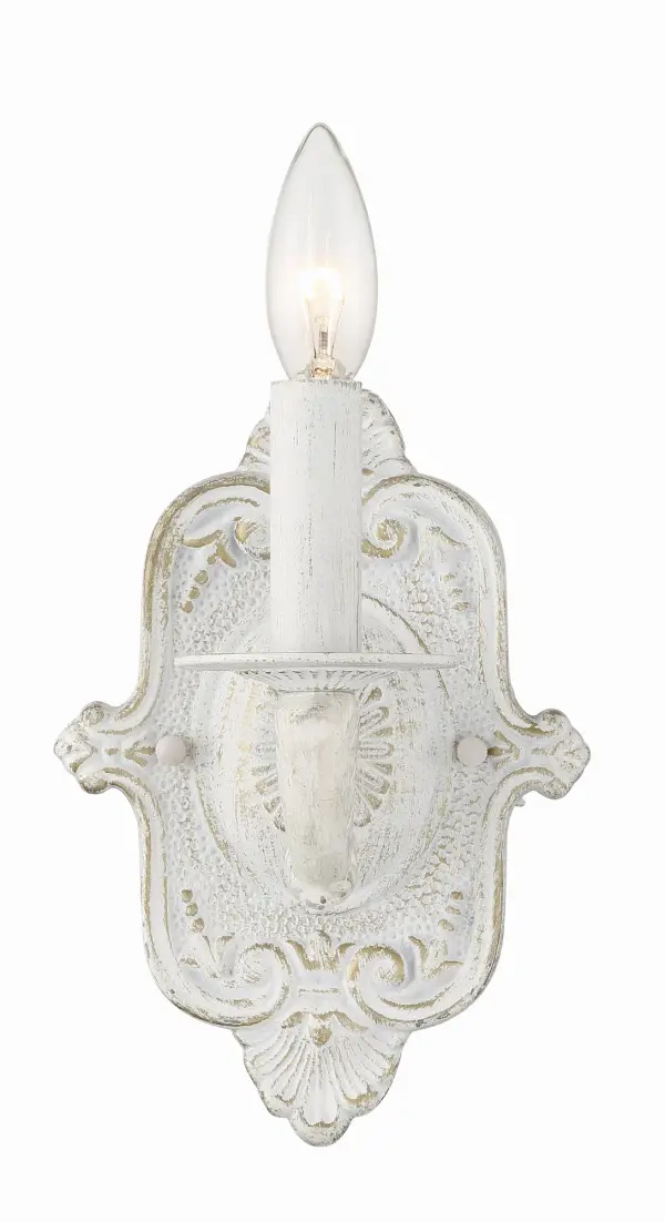 Paris Market 5" Sconce in Antique White - Image 3