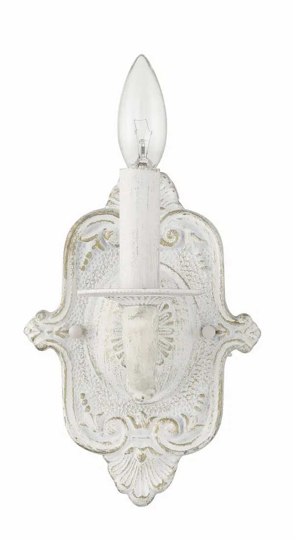 Paris Market 5" Sconce in Antique White - Image 4