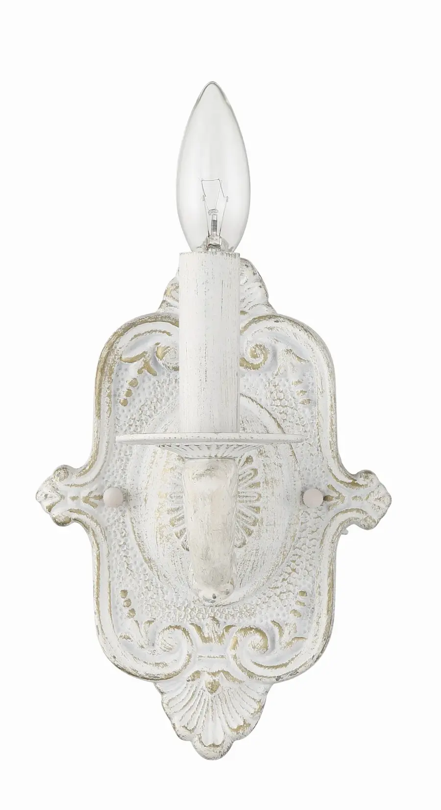 Paris Market 5" Sconce in Antique White - Image 4