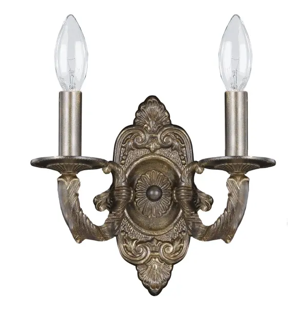Paris Market 10" Antique White Sconce - Image 7