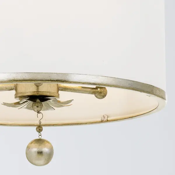 Broche 14" Antique Gold Chandelier - Image 12