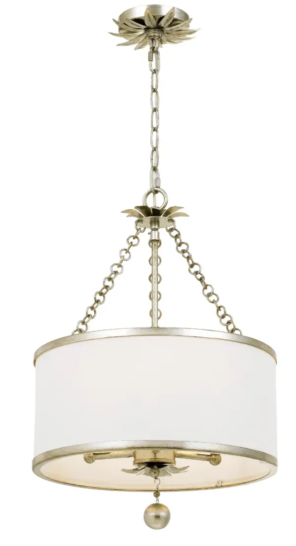 Broche 14" Antique Gold Chandelier - Image 9