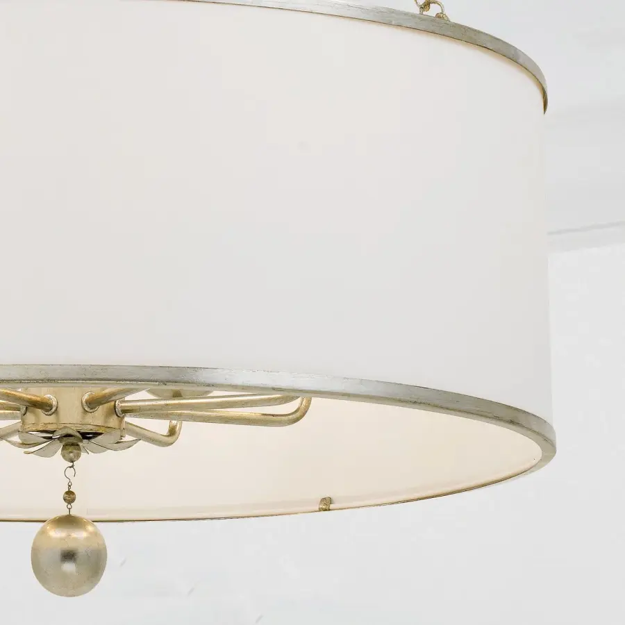 Broche 29" Chandelier in Antique Gold - Image 11