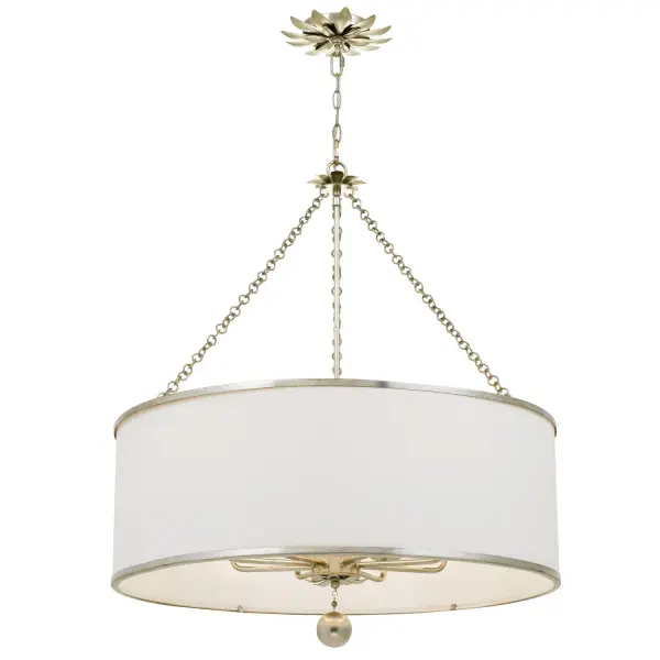 Broche 29" Chandelier in Antique Gold - Image 10