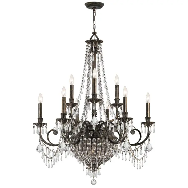 Vanderbilt 34" Crystal Chandelier - Image 1