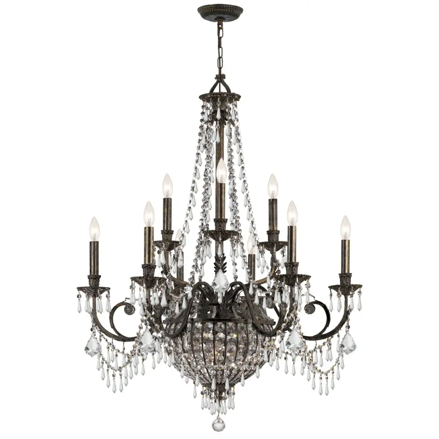 Vanderbilt 34" Crystal Chandelier - Image 1