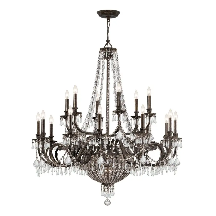 Vanderbilt 44" Crystal Chandelier - Image 1