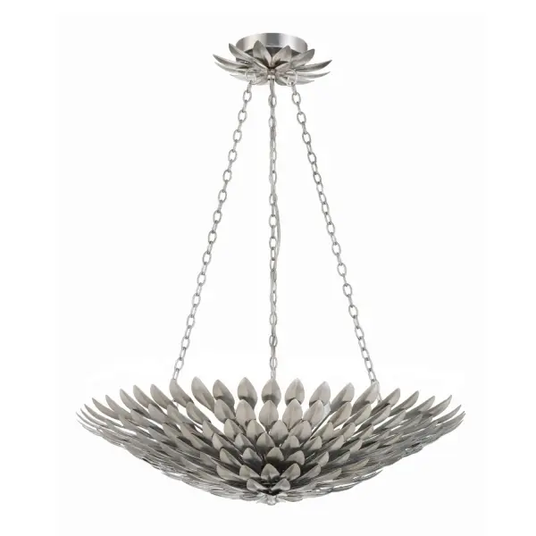 Broche 24.5" Antique Gold Chandelier - Image 19