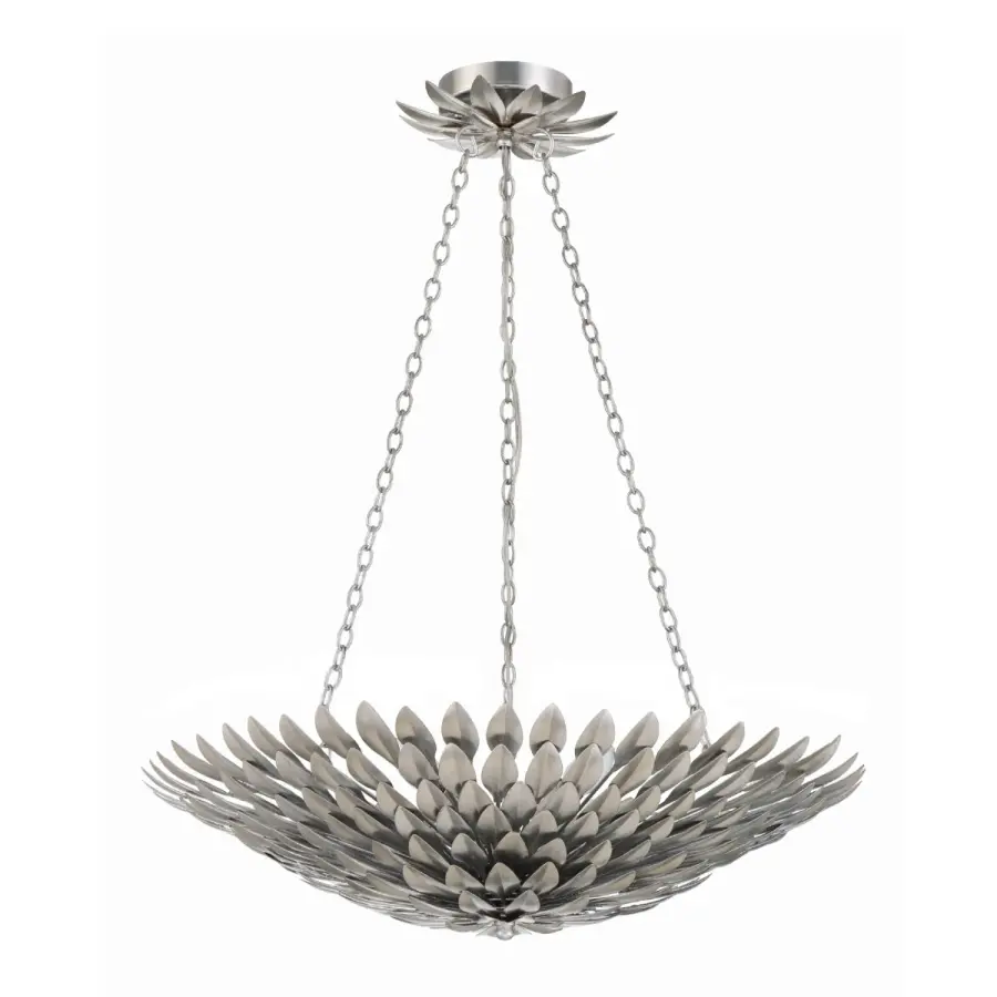 Broche 24.5" Antique Gold Chandelier - Image 19