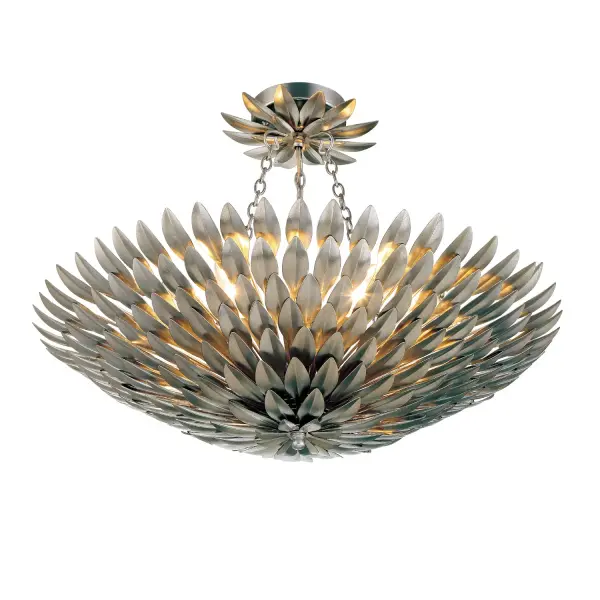 Broche 24.5" Antique Gold Chandelier - Image 22
