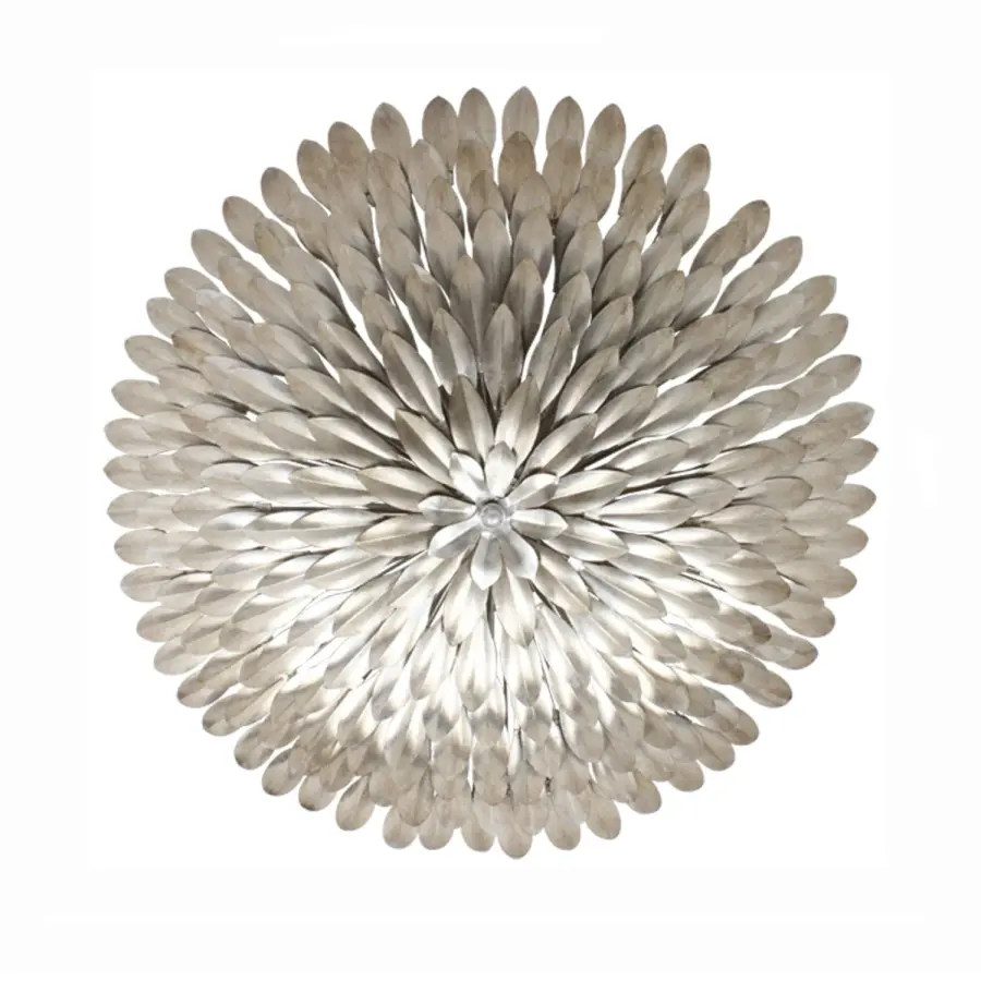 Broche 24.5" Semi Flush Mount in Matte White - Image 16