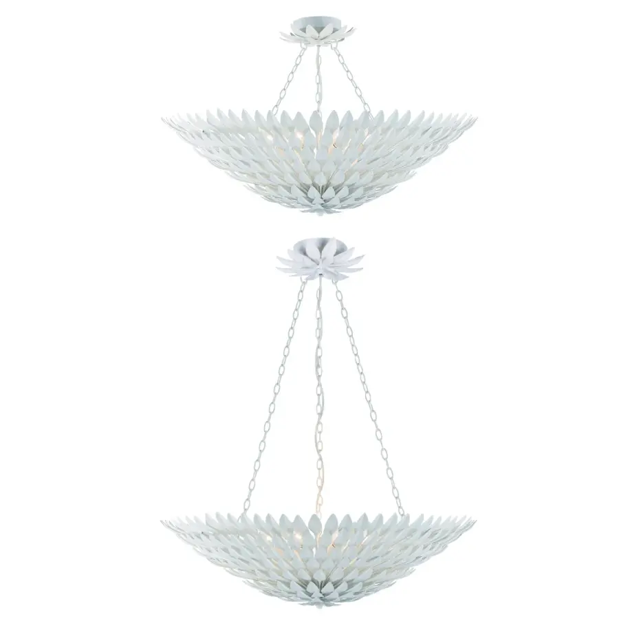 Broche 30" Chandelier in Antique Gold - Image 10