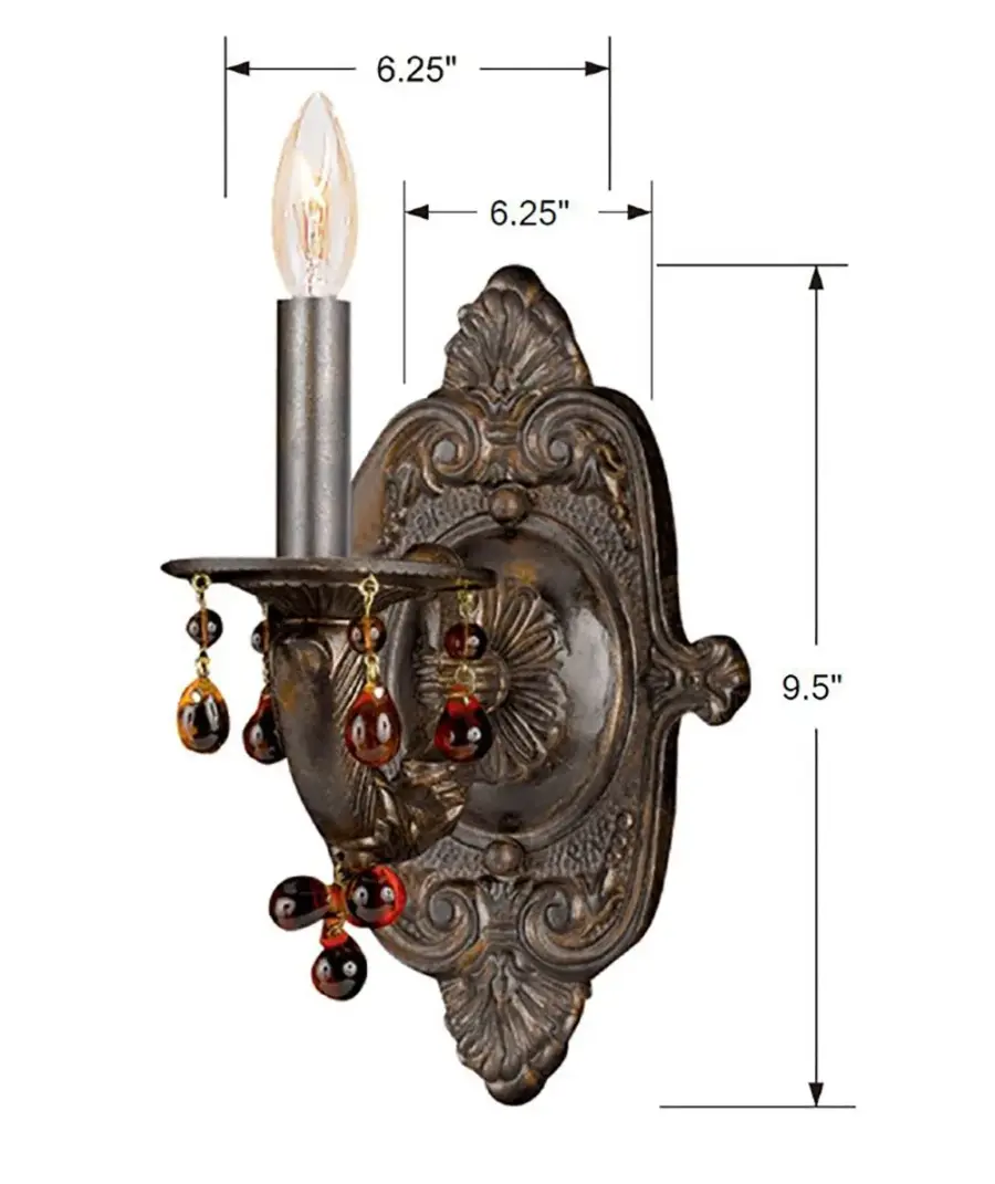 Paris Market 6.25" Sconce in Venetian Bronze - Image 2