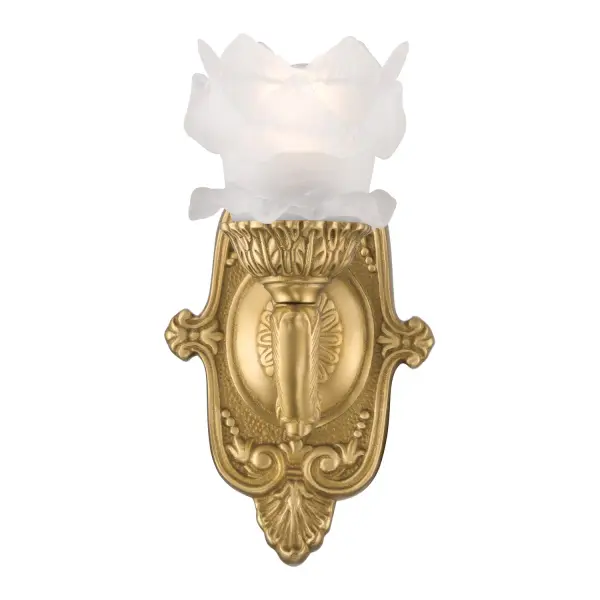 Mayfield 5.25" Aged Brass Sconce - Image 3