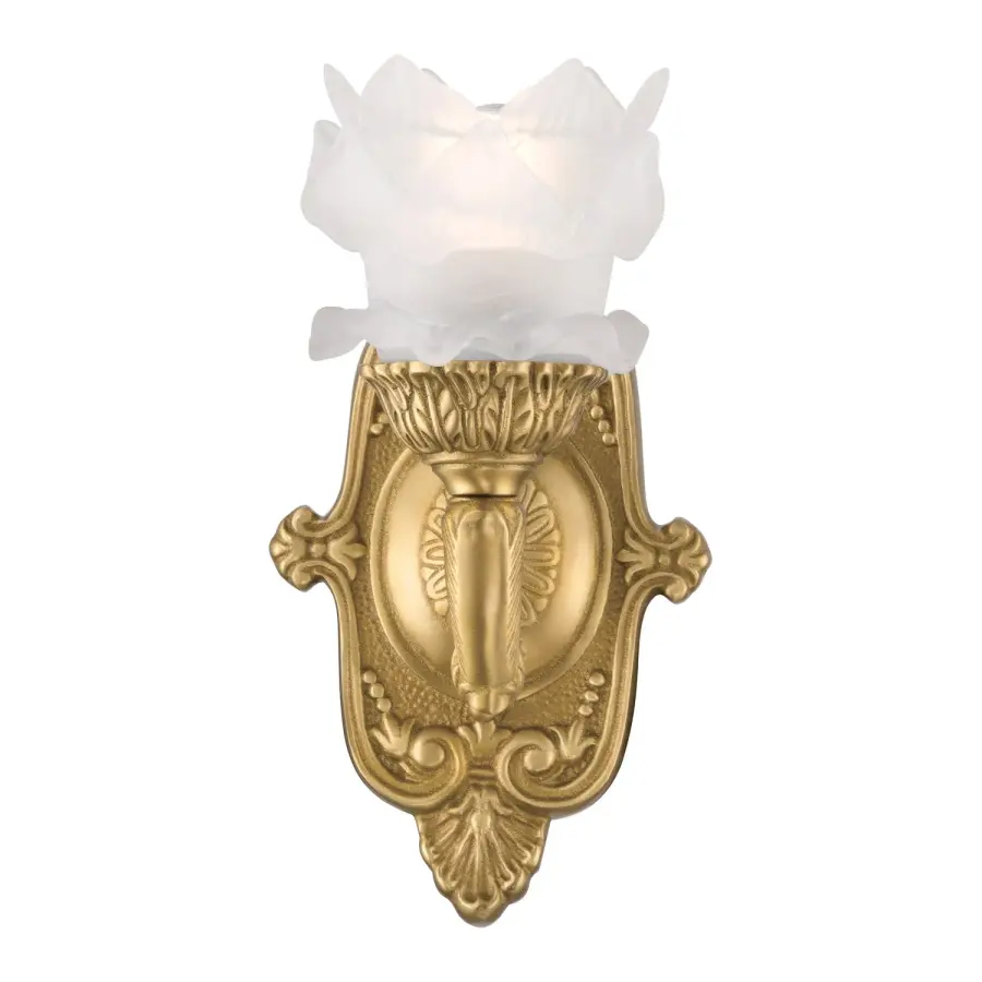 Mayfield 5.25" Aged Brass Sconce - Image 3