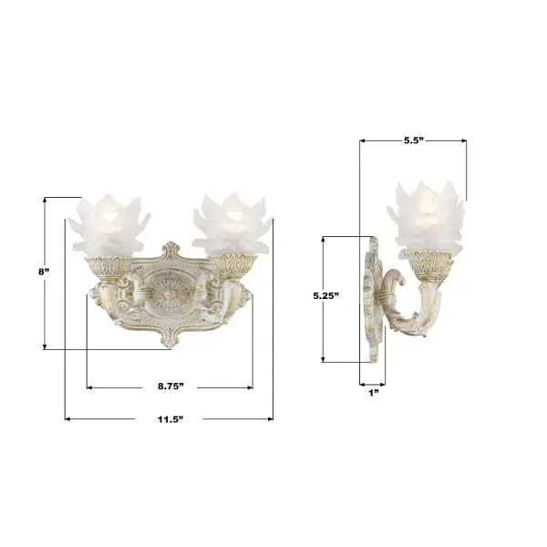 Mayfield 11.5" Aged Brass Sconce - Image 15