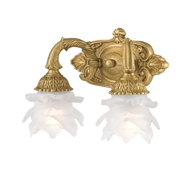 Mayfield 11.5" Aged Brass Sconce - Image 3