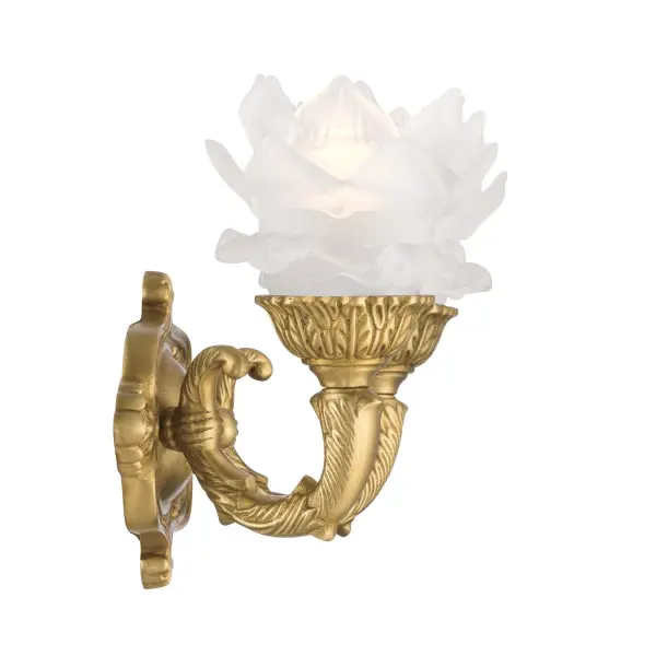 Mayfield 11.5" Aged Brass Sconce - Image 4