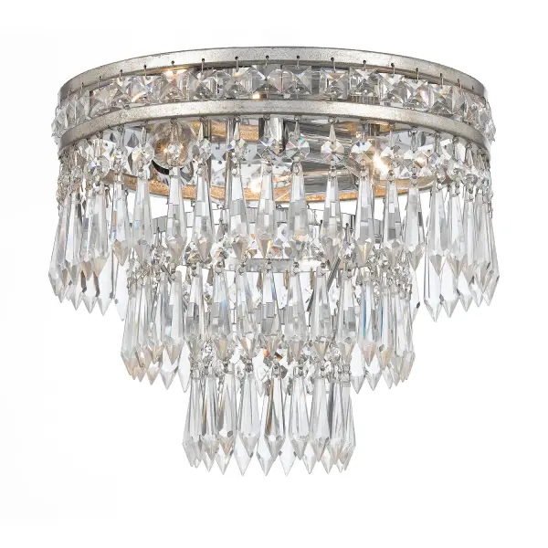 Mercer 12" Flush Mount in English Bronze - Image 8
