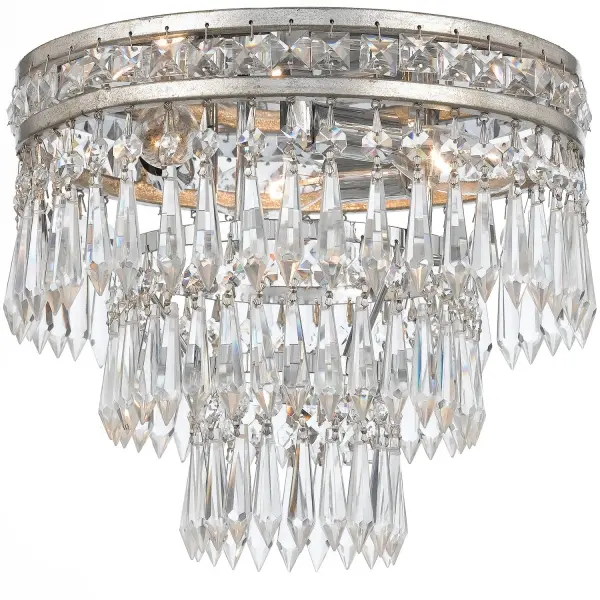 Mercer 12" Flush Mount in English Bronze - Image 9