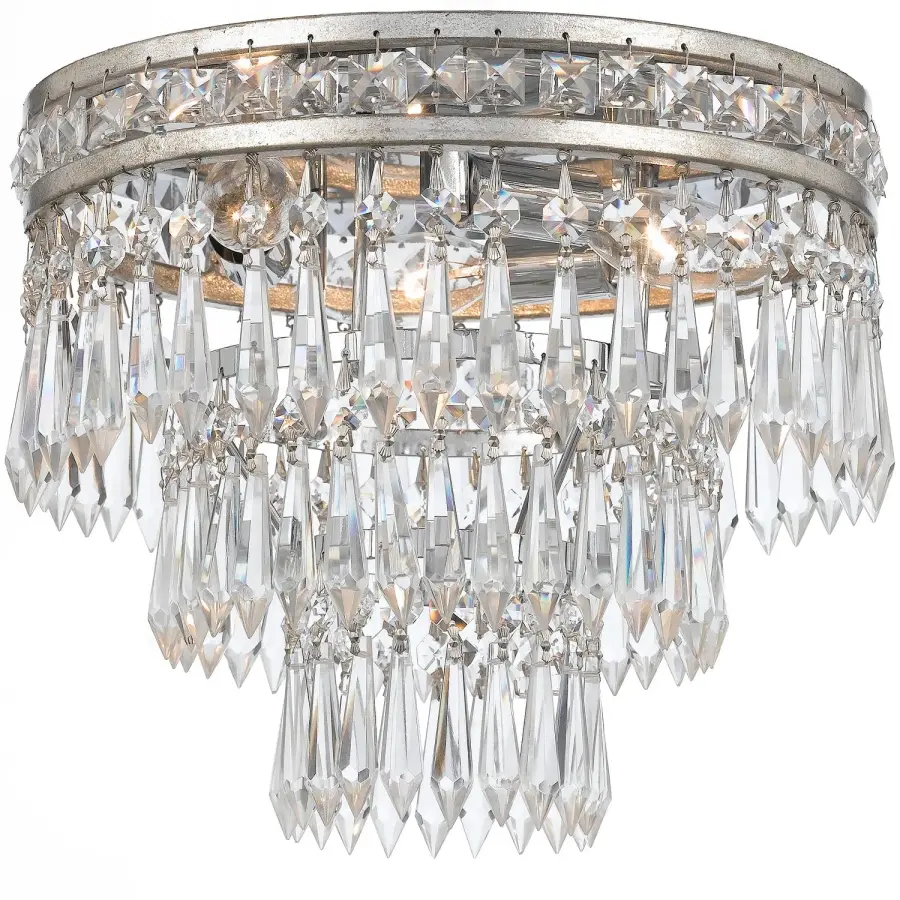Mercer 12" Flush Mount in English Bronze - Image 9