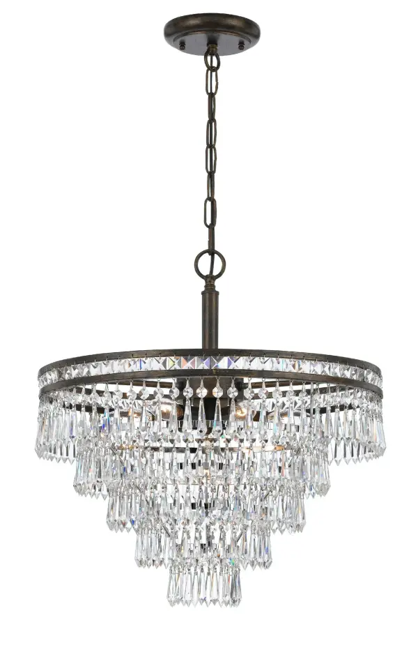 Mercer 20" Crystal Chandelier - Image 1