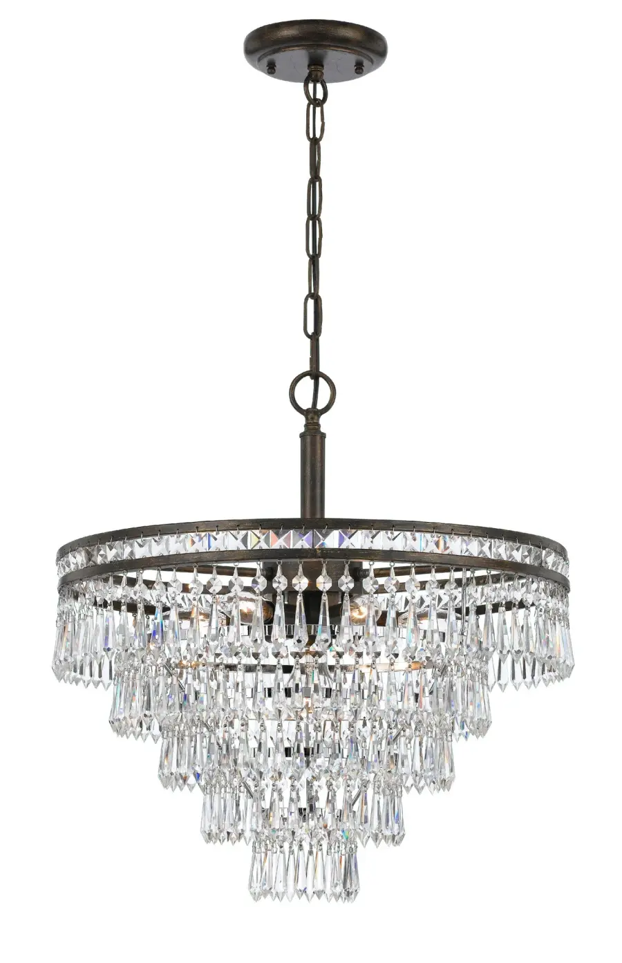 Mercer 20" Crystal Chandelier - Image 1