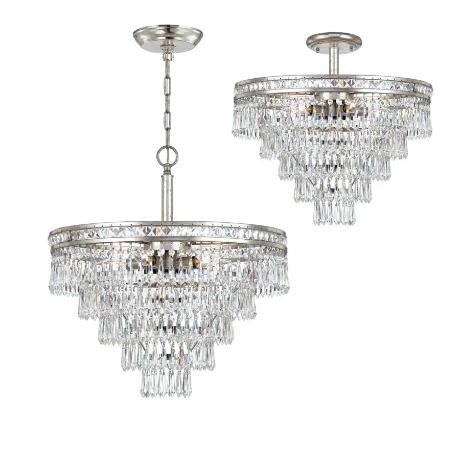 Mercer 20" Crystal Chandelier - Image 11