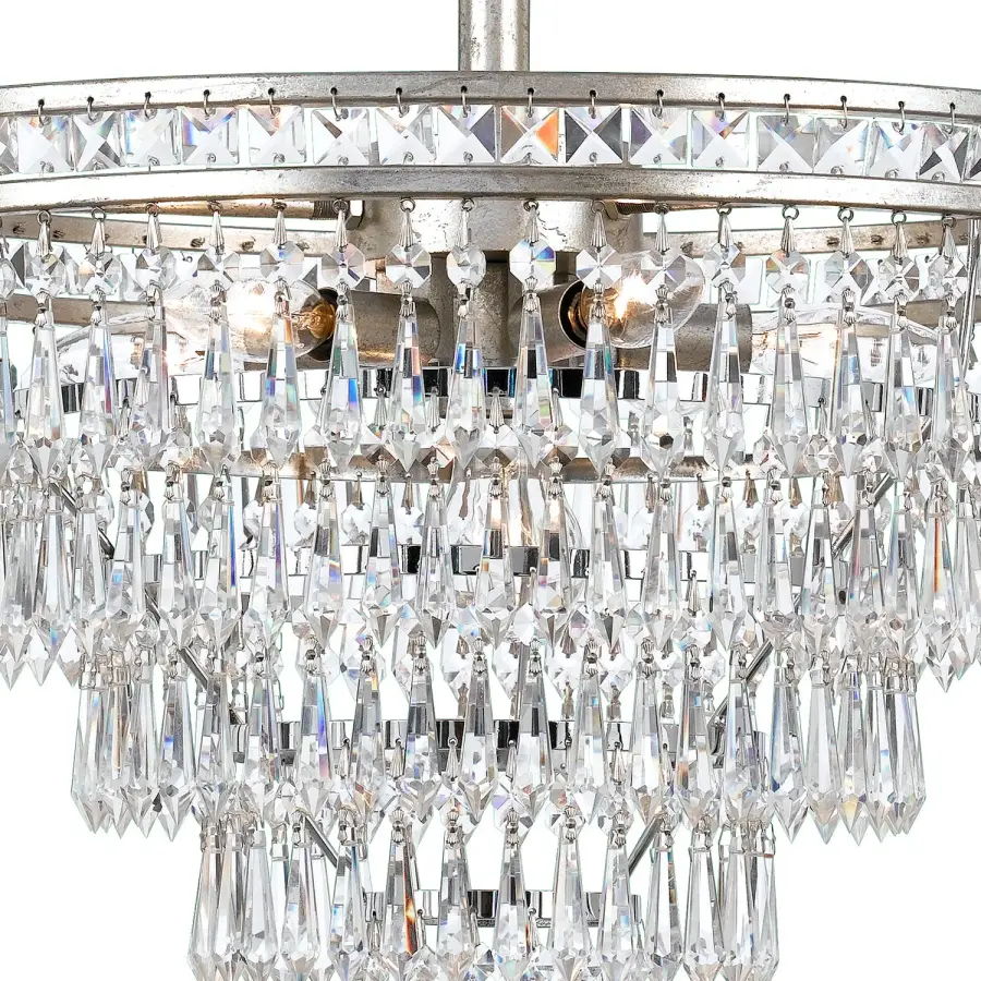 Mercer 20" Crystal Chandelier - Image 13