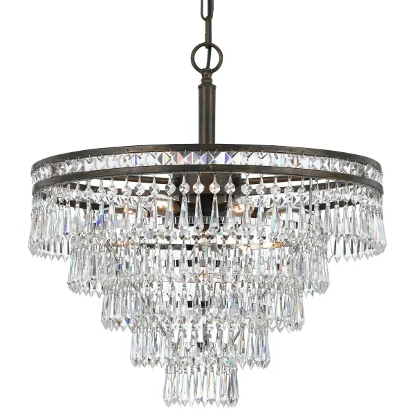 Mercer 20" Crystal Chandelier - Image 3