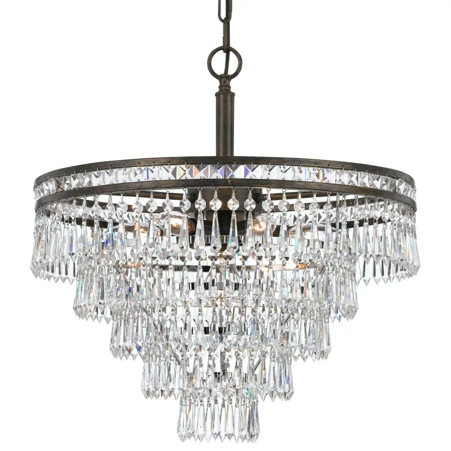 Mercer 20" Crystal Chandelier - Image 3