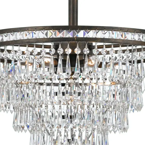 Mercer 20" Crystal Chandelier - Image 4