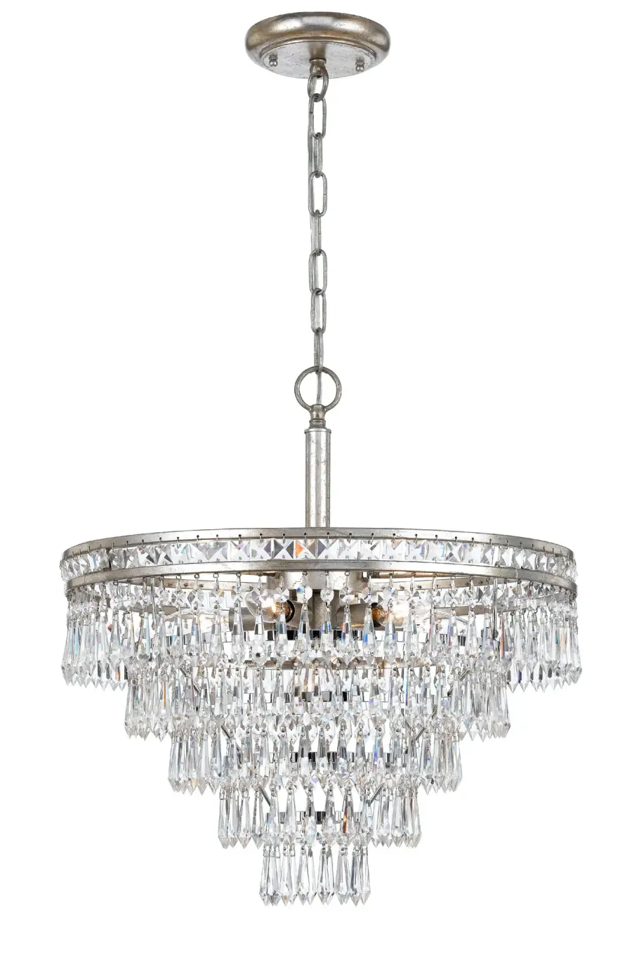 Mercer 20" Crystal Chandelier - Image 8