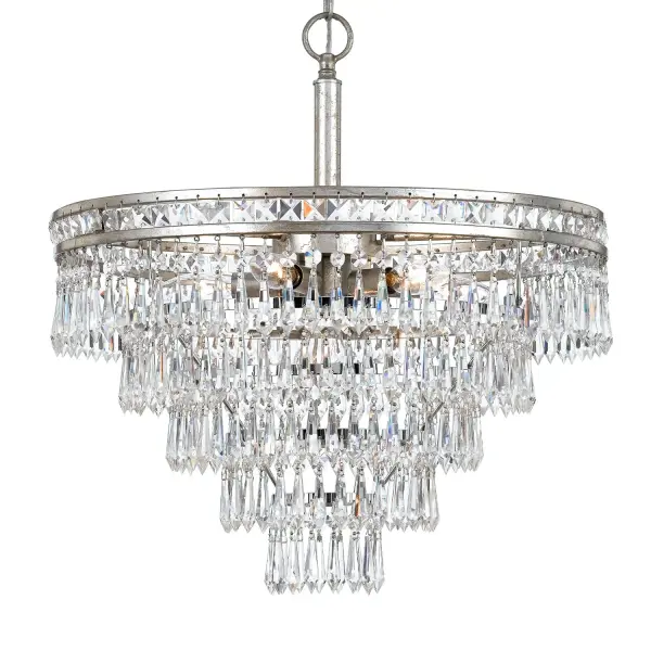 Mercer 20" Crystal Chandelier - Image 9