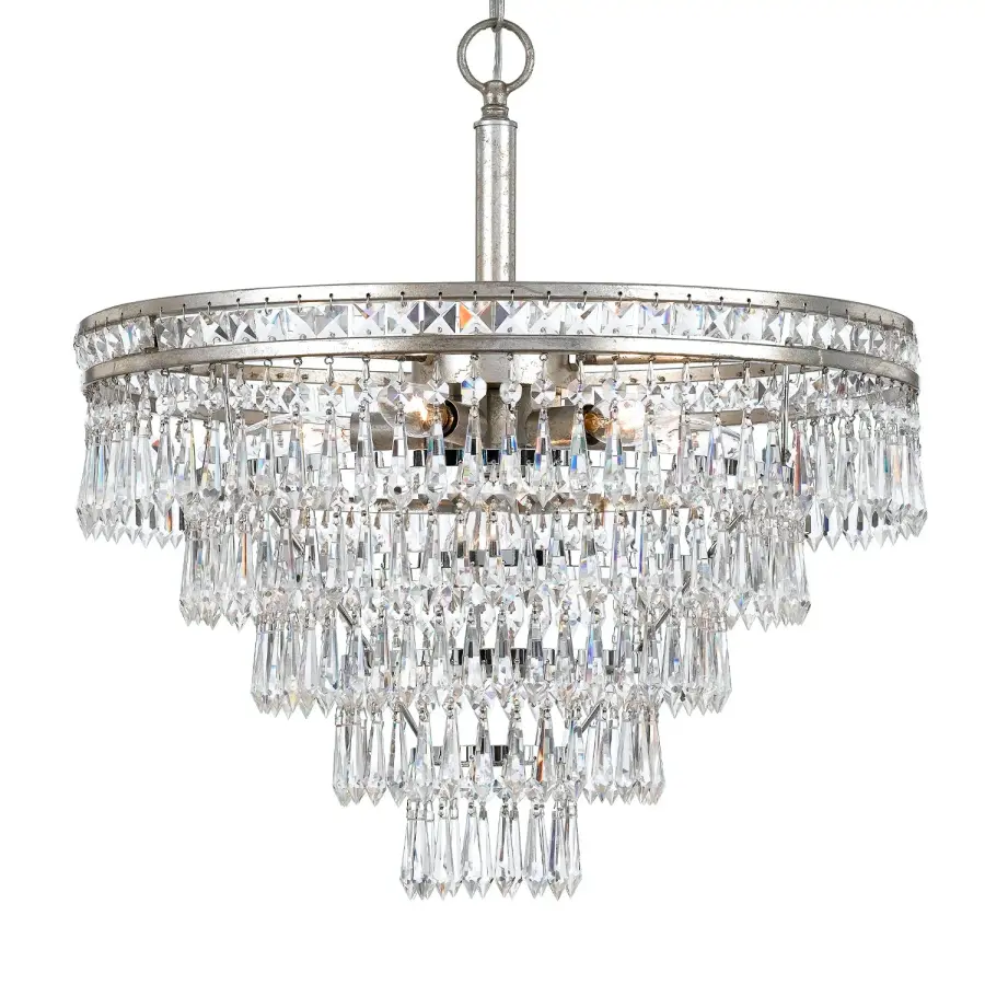 Mercer 20" Crystal Chandelier - Image 9