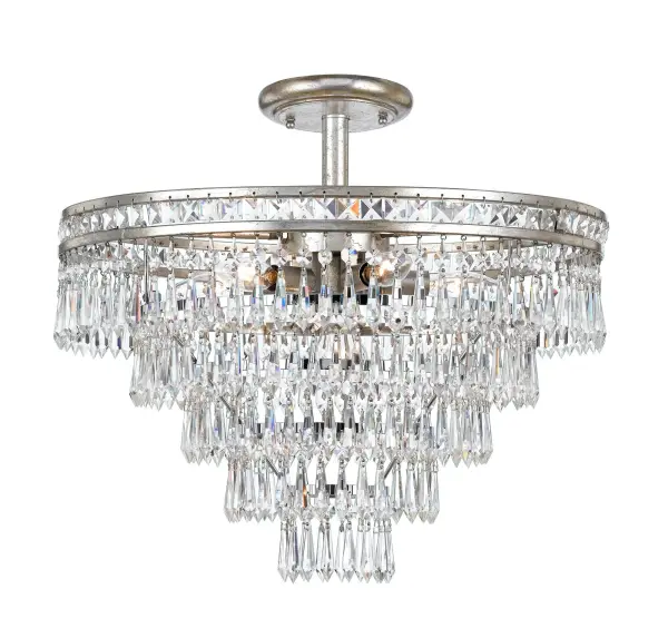 Mercer 20" Semi Flush Mount in English Bronze - Image 7