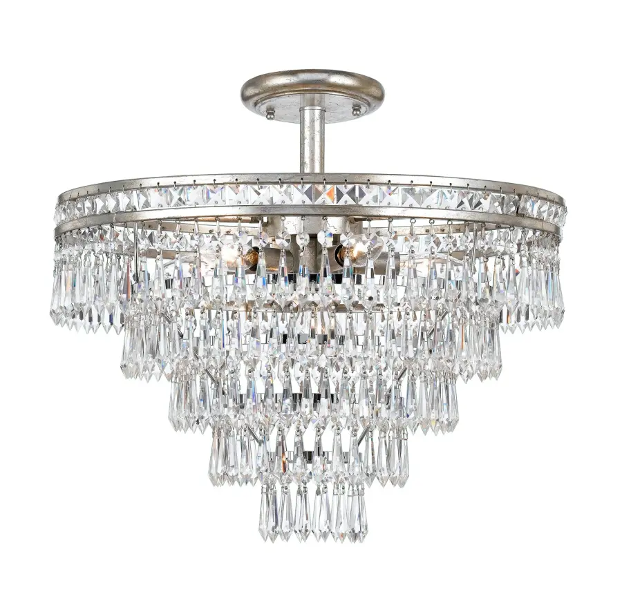 Mercer 20" Semi Flush Mount in English Bronze - Image 7