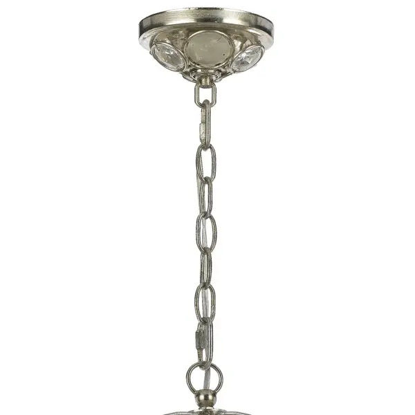 Palla 13" Capiz Shell Chandelier - Image 3